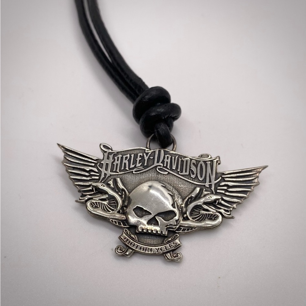 HARLEY-DAVIDSON Skull Snake Necklace